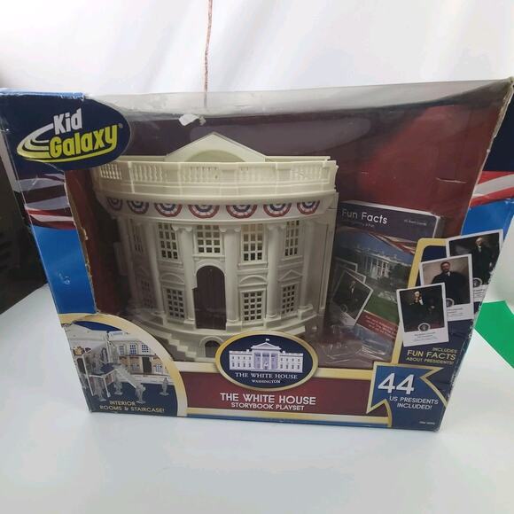 kid galaxy Other - Kid Galaxy The White House Storybook Playset‎ HTF Comes with 44 Presidents 2016